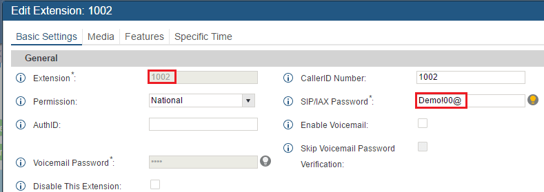 Demo tổng đài IP Demo tổng đài IP