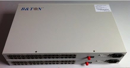 Mặt trước Bộ chuyển đổi 32 kênh thoại qua đường cáp quang BT-32PF-T/R