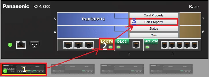 Hướng dẫn cài đặt tổng đài Panasonic KX-NS300 - Thiên An Minh