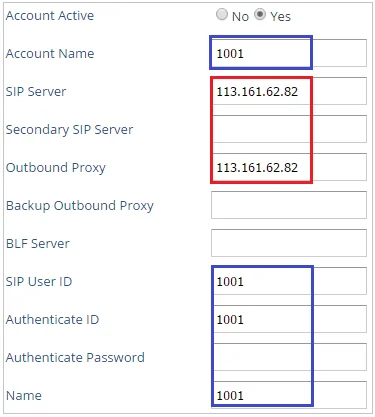 Kết nối máy lẻ qua internet vào tổng đài IP Grandstream
