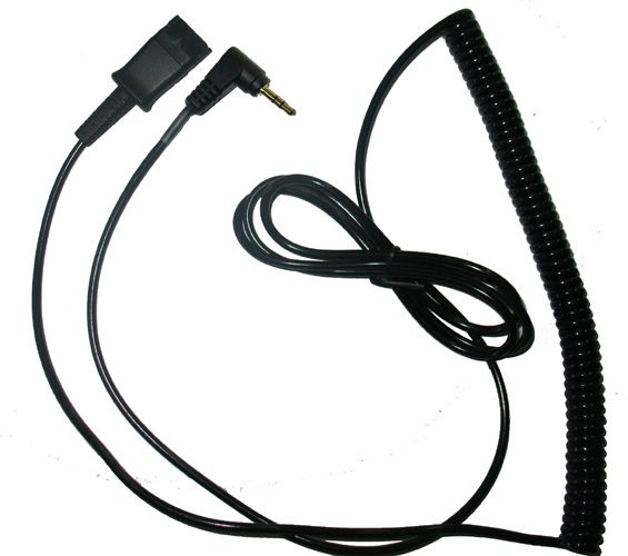 Mặt trước Cáp kết nối tai nghe chuẩn jack cắm 2.5mm