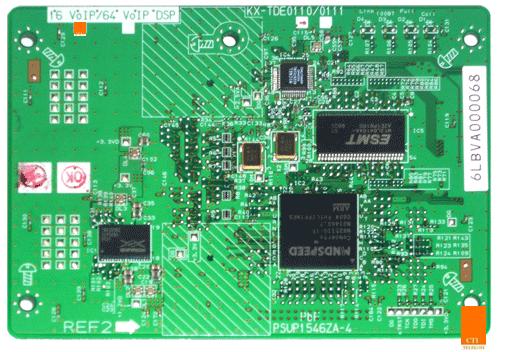 Mặt trước Card DSP64