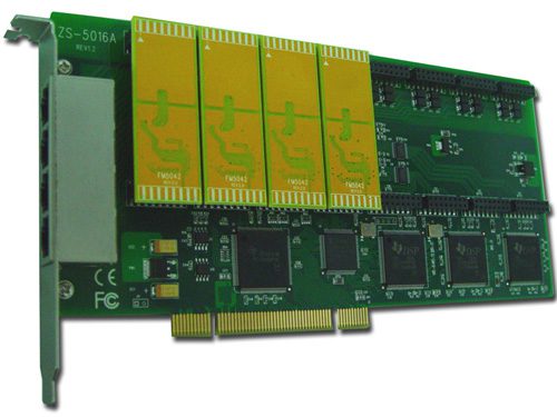 Mặt trước Card ghi âm 8 máy lẻ số tổng đài Panasonic D5008