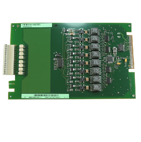 Mặt trước SLU8 - Card mở rộng 8 máy lẻ số cho tổng đài siemens hipath 3550