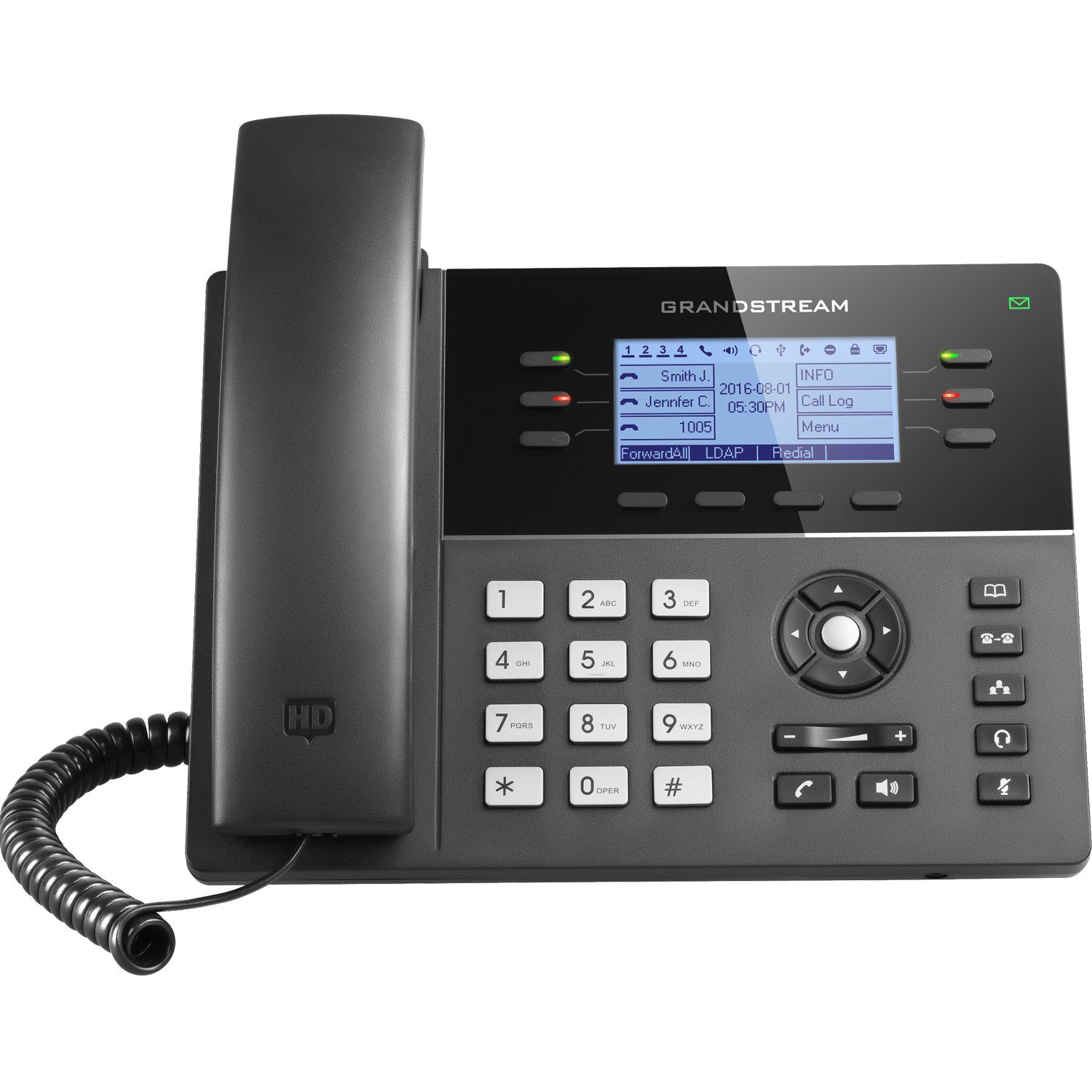 Mặt trước Điện thoại IP Grandstream GXP1782