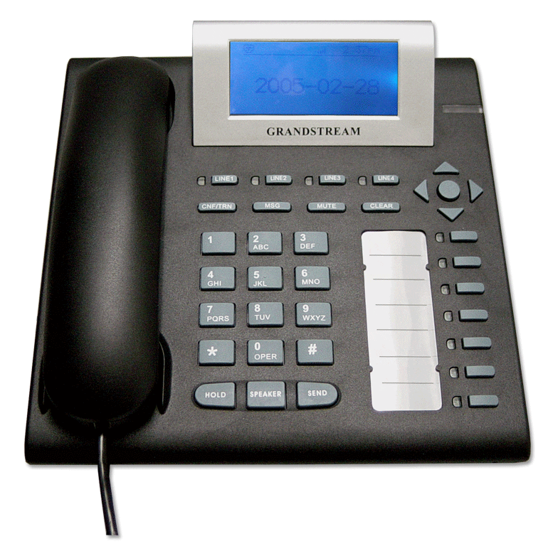 Mặt trước Điện thoại IP Grandstream GXP2000