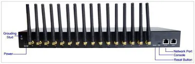 Mặt trước Thiết bị cắm SIM SMG4016 16 SIM đồng thời