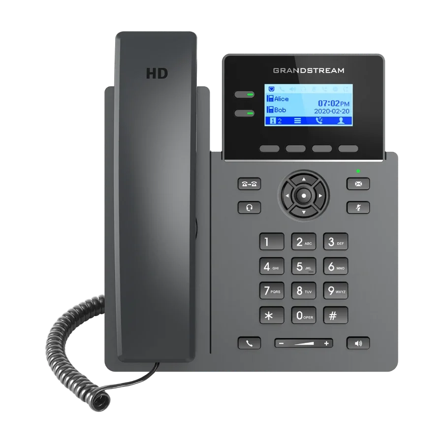 Điện thoại IP Grandstream GRP2602P (2 line, PoE)