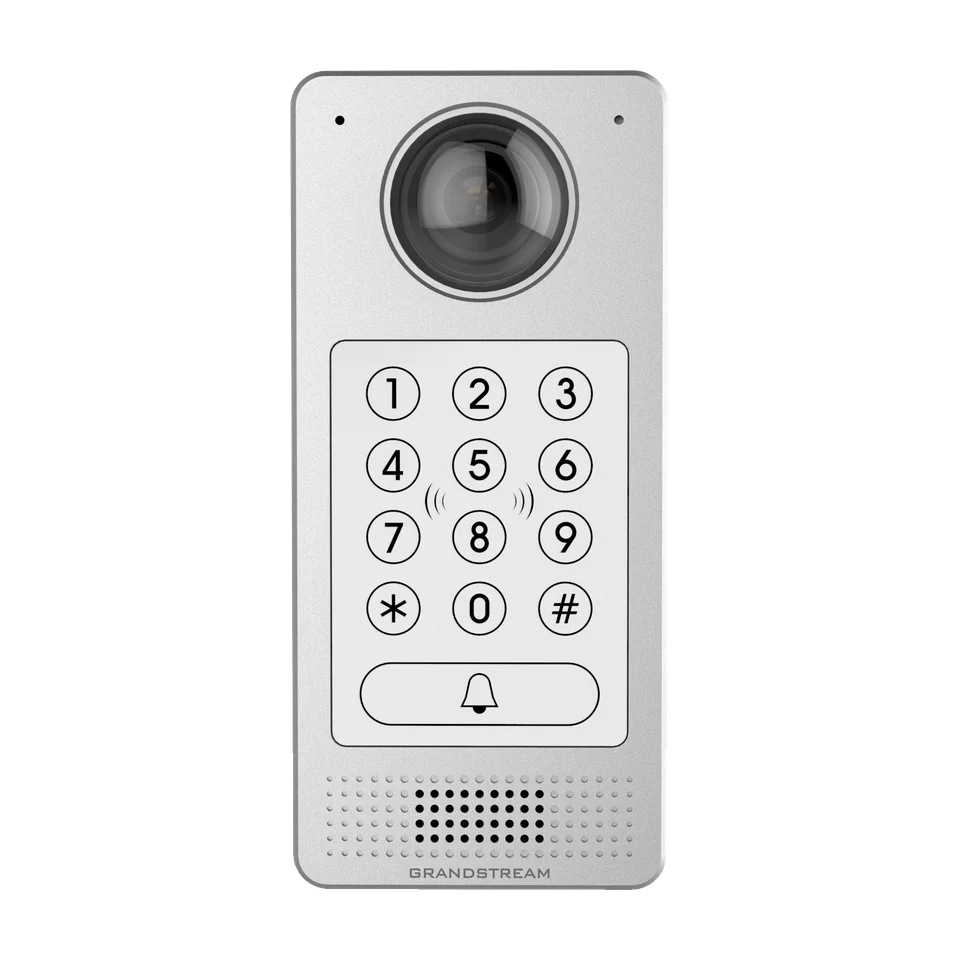 Mặt trước Chuông cửa có hình Grandstream GDS3710