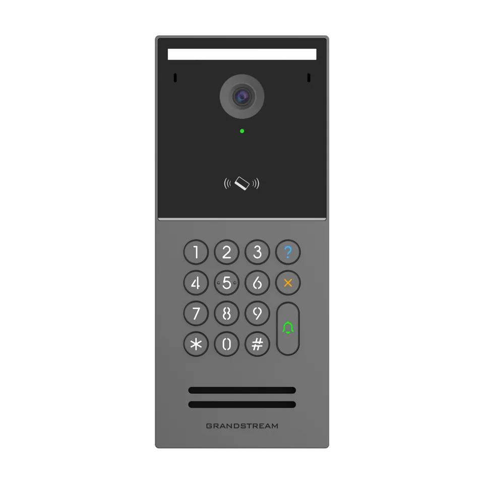 Mặt trước Chuông cửa có hình Grandstream GDS3725