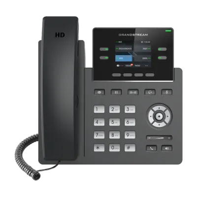 Mặt trước Điện thoại IP WiFi Grandstream GRP2612W