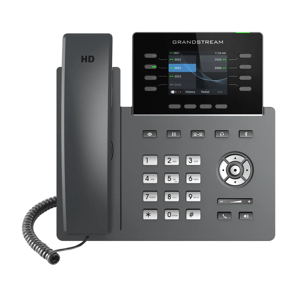 Mặt trước Điện thoại IP Grandstream GRP2624