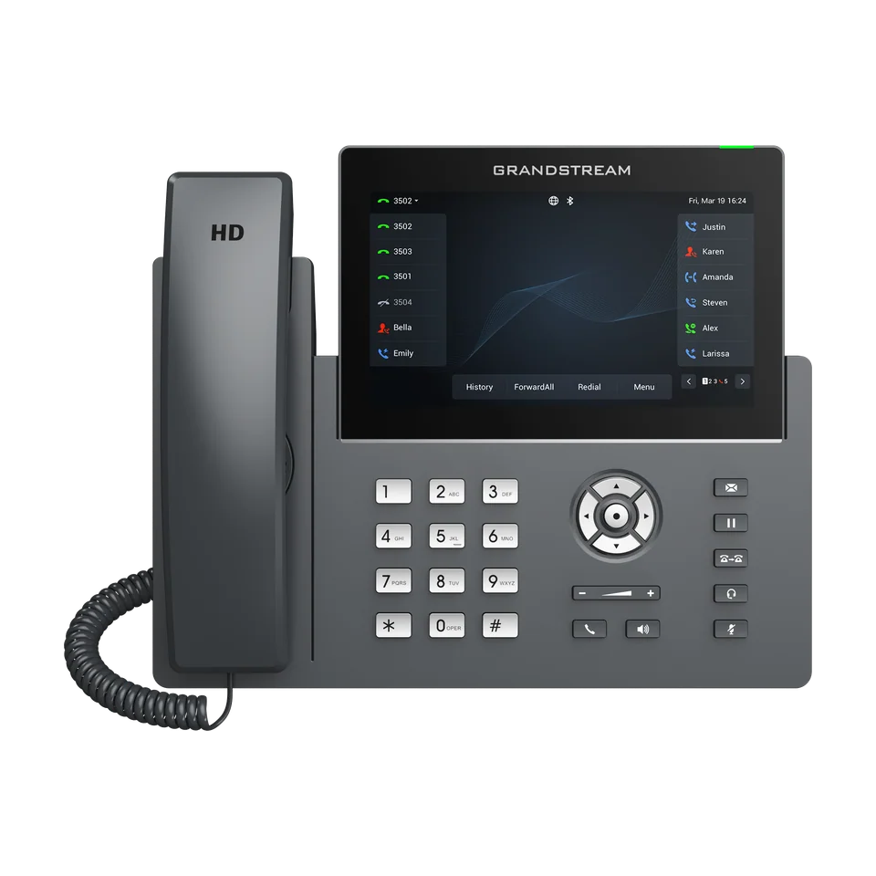 Mặt trước Điện thoại IP Grandstream GRP2670