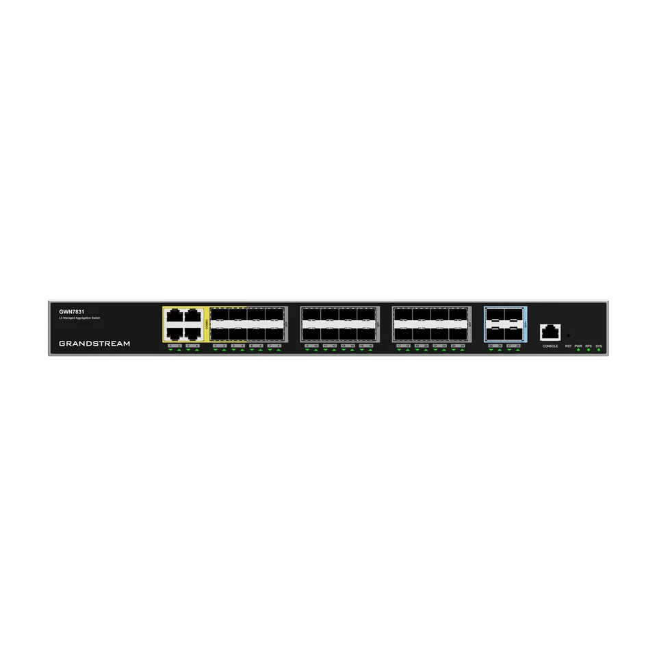 Mặt trước Switch Grandstream GWN7831