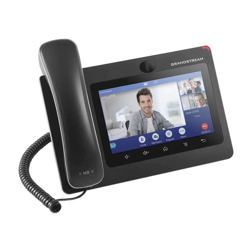 Mặt trước Điện thoại IP video Grandstream GXV3370