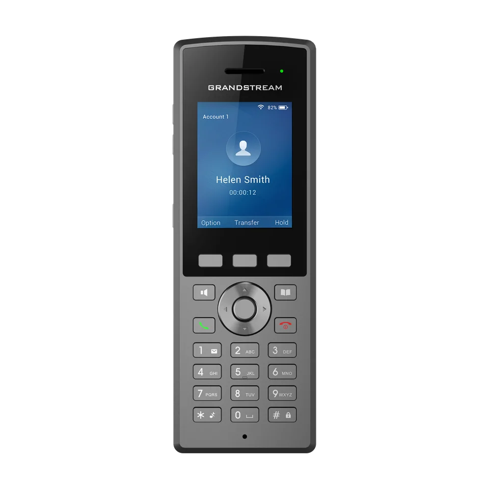 Mặt trước Điện thoại WiFi cầm tay Grandstream WP825