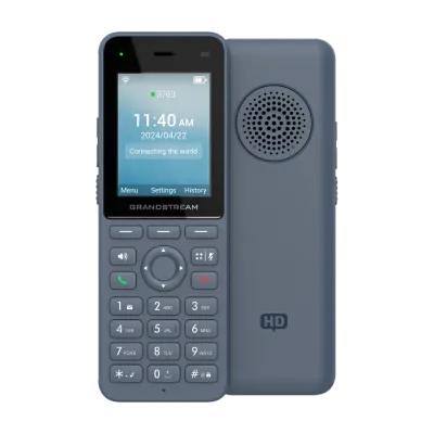 Mặt trước Điện thoại WiFi cầm tay Grandstream WP826