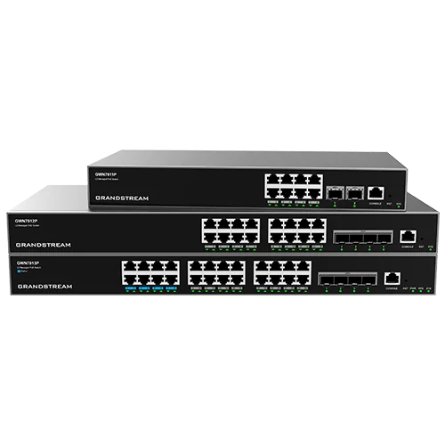 Mặt trước Switch PoE Grandstream GWN7813P