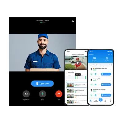 Mặt trước Ứng dụng kiểm soát ra vào Grandstream SecureAccess