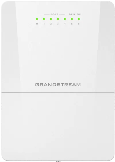 Mặt trước Switch PoE ngoài trời Grandstream GWN7710R