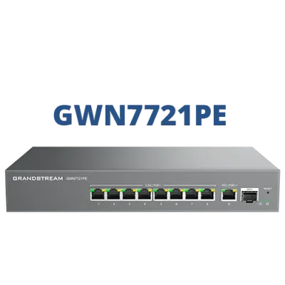 Mặt trước Switch Grandstream GWN7721