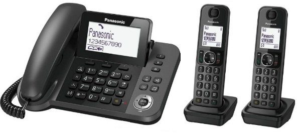 Mặt trước Điện thoại Panasonic KX-TGF312