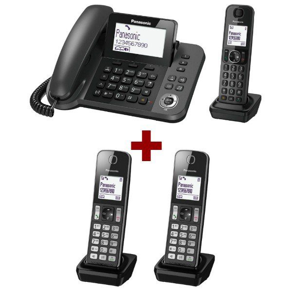 Mặt trước Điện thoại Panasonic KX-TGF313