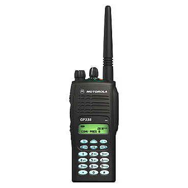 Mặt trước Bộ đàm Motorola GP-338 VHF
