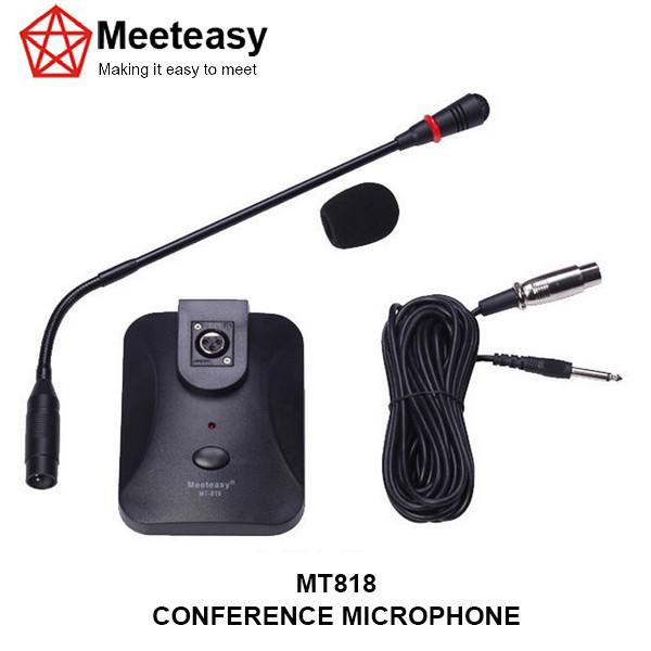 Mặt trước Mic hội nghị audio và video conference MT818