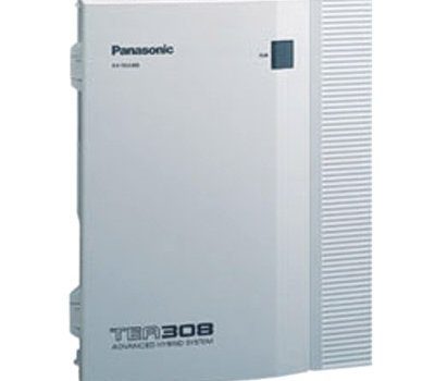 Mặt trước Panasonic KX-TEB308 with 3 Co lines and 8 extensions