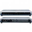 Mặt trước Tổng đài IP GXE5028 dung lượng 8 đường vào bưu điện 74 máy lẻ analog và 28 máy lẻ IP