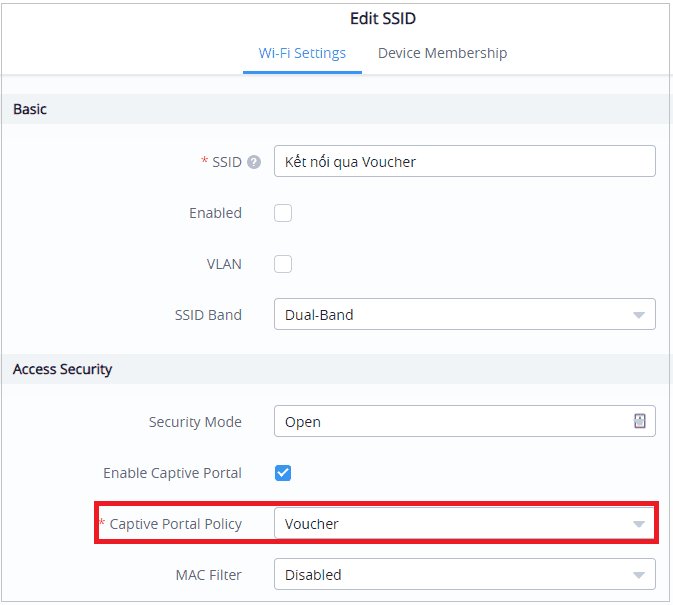 Hướng dẫn sử dụng miễn phí WiFi cấp Voucher cho người dùng 14 Hướng dẫn sử dụng miễn phí WiFi cấp Voucher cho người dùng