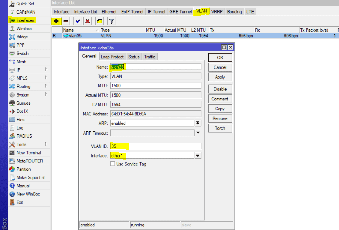 Video hướng dẫn cấu hình cơ bản Router Mikrotik 36 Video hướng dẫn cấu hình cơ bản Router Mikrotik