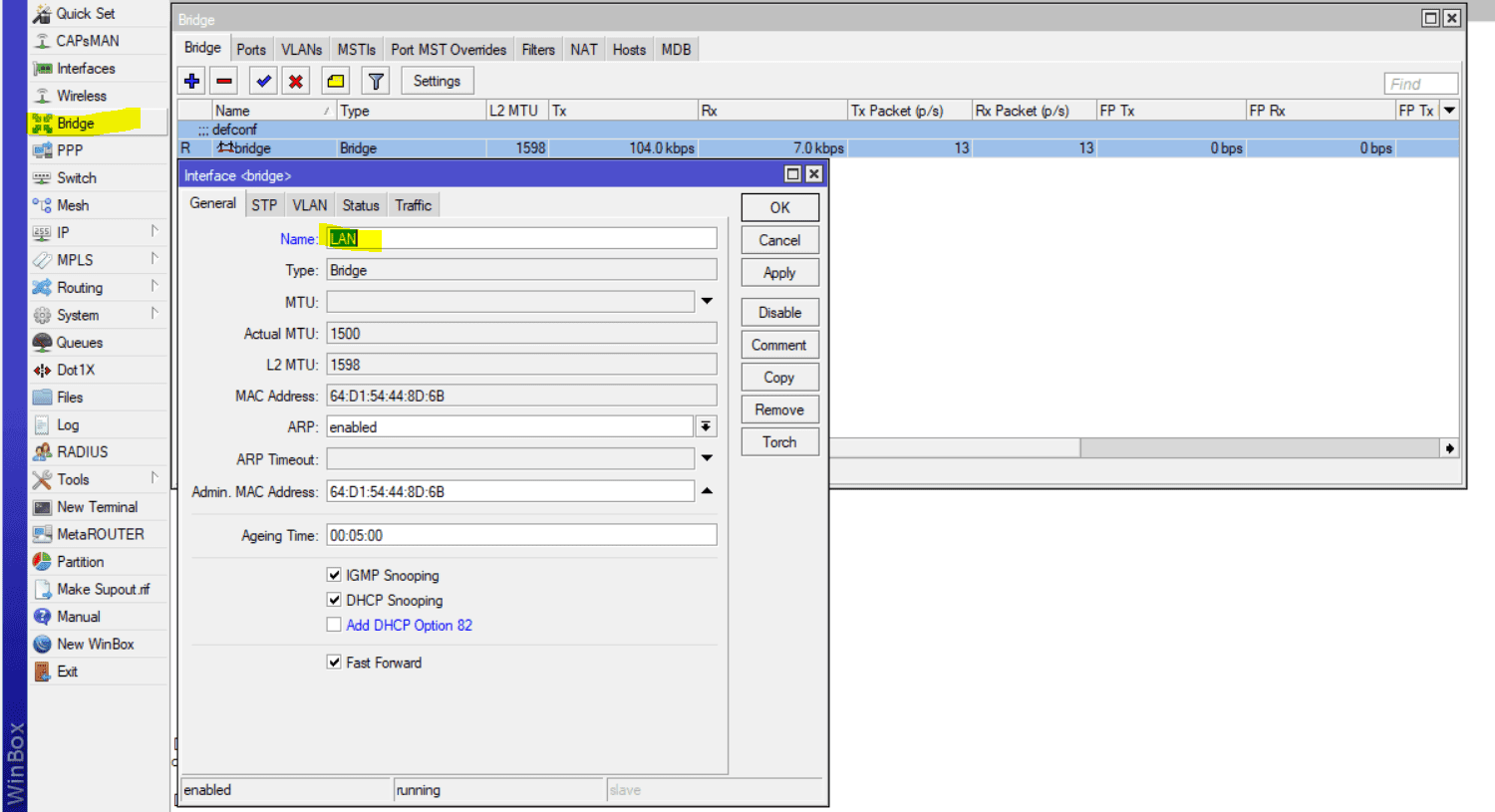 Video hướng dẫn cấu hình cơ bản Router Mikrotik 25 Video hướng dẫn cấu hình cơ bản Router Mikrotik
