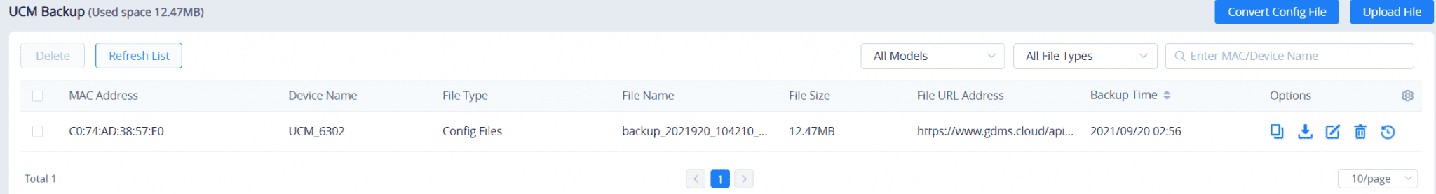 CÁCH DI CHUYỂN BACKUP TỪ GRANDSTREAM UCM62XX SANG UCM63XX 15 CÁCH DI CHUYỂN BACKUP TỪ GRANDSTREAM UCM62XX SANG UCM63XX