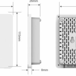Bộ phát wifi inwall GWN7602 | Wifi gắn tường GWN7602 7 Bộ phát wifi inwall GWN7602 | Wifi gắn tường GWN7602