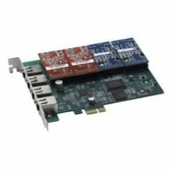 Card giao tiếp 4 cổng tổng đài IP asterisk khe cắm PCIe - AXE400P