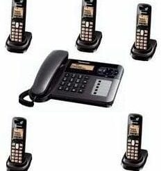 Điện thoại kéo dài Panasonic KX-TG6451, 5 Máy con di động (Mất điện vẫn dùng được) 9 Điện thoại kéo dài Panasonic KX-TG6451, 5 Máy con di động  (Mất điện vẫn dùng được)