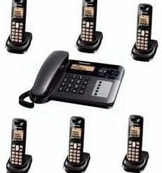 Điện thoại kéo dài Panasonic KX-TG6451, 6 Máy con di động (Mất điện vẫn dùng được) 11 Điện thoại kéo dài Panasonic KX-TG6451, 6 Máy con di động  (Mất điện vẫn dùng được)