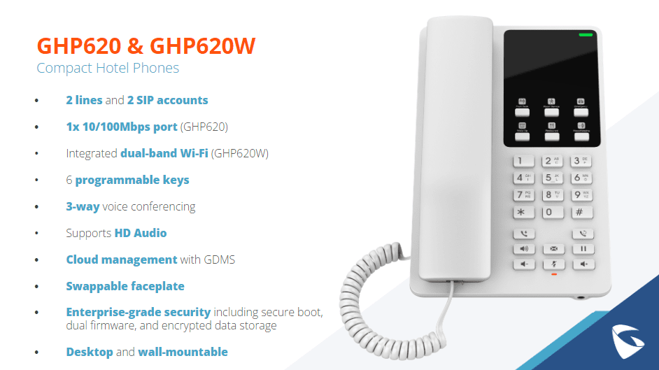 Điện thoại khách sạn GHP620
