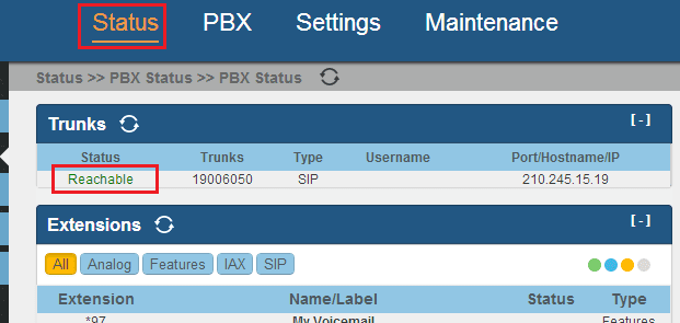 Kết nối đầu số 1900 thành công Kết nối đầu số 1900 thành công
