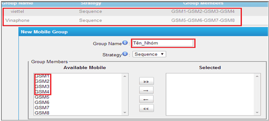 Cài đặt thiết bị cắm sim GSM giảm cước di động Cài đặt thiết bị cắm sim GSM giảm cước di động