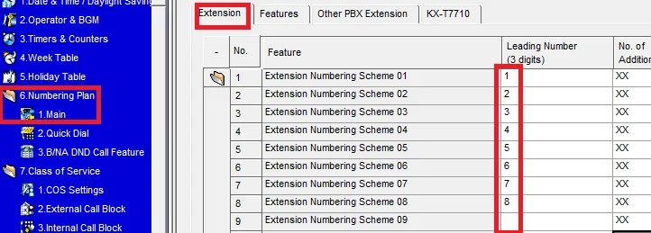 Cài đặt tổng đài Panasonic 10