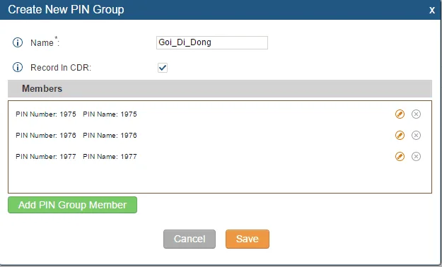 Account code