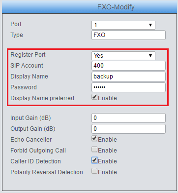 backup khi tổng đài lỗi