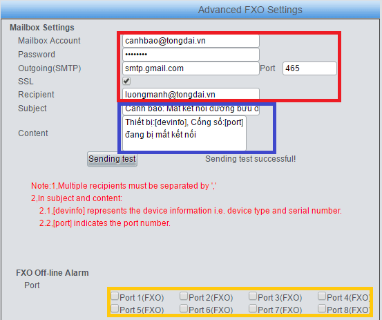 Thiết bị gateway FXO 10