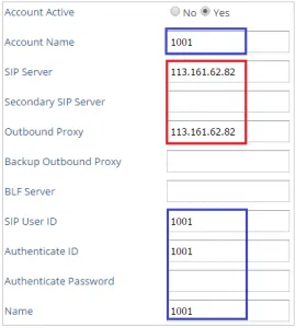 Kết nối máy lẻ qua internet vào tổng đài IP Grandstream
