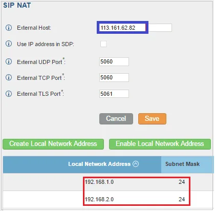 Kết nối số IP 6
