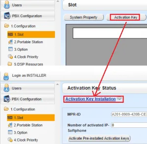 Khai báo SIPtrunk và SIP Account tổng đài IP KX-NS300