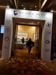 Grandstream's show in Singapor - CommunicAsia